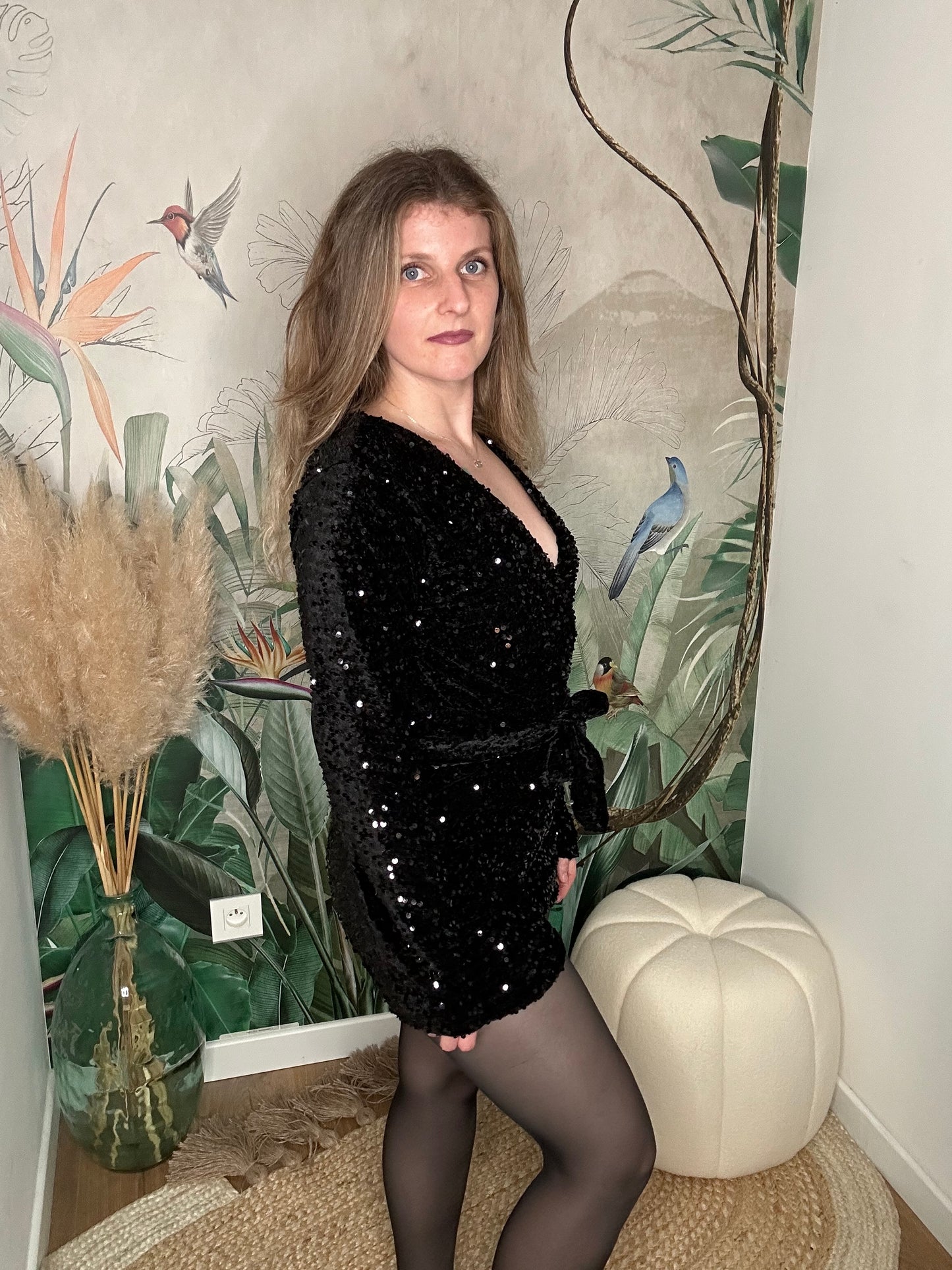 Combishort sequin